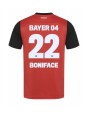 Moški Nogometna dresi replika Bayer Leverkusen Victor Boniface #22 Domači 2024-25 Kratek rokav